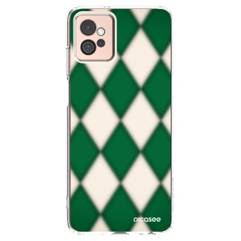 Picasee silikónový prehľadný obal pre Motorola Moto G32 - Emerald Diamond