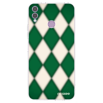 Picasee silikónový prehľadný obal pre Honor 8X - Emerald Diamond