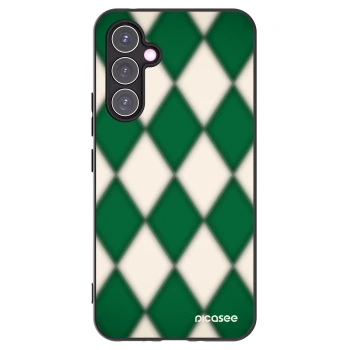 Picasee silikónový čierny obal pre Samsung Galaxy A54 5G A546B - Emerald Diamond