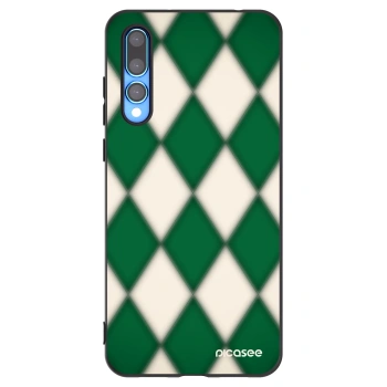 Picasee silikónový čierny obal pre Huawei P20 Pro - Emerald Diamond