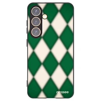 Picasee silikónový čierny obal pre Samsung Galaxy S24 S921B 5G - Emerald Diamond