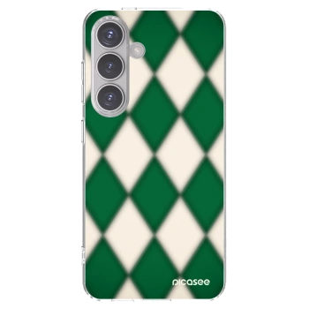 Picasee silikónový prehľadný obal pre Samsung Galaxy S24 S921B 5G - Emerald Diamond