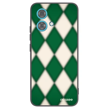 Picasee silikónový čierny obal pre Motorola Edge 40 Neo - Emerald Diamond