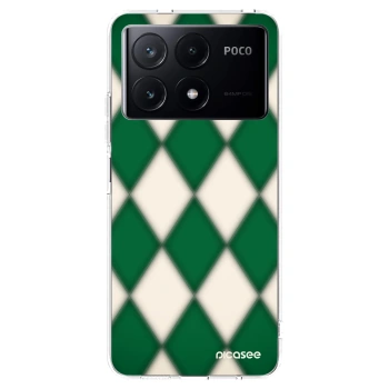 Picasee silikónový prehľadný obal pre Xiaomi Poco X6 Pro - Emerald Diamond