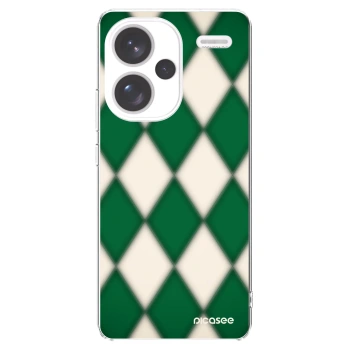 Picasee silikónový prehľadný obal pre Xiaomi Redmi Note 13 Pro+ 5G - Emerald Diamond