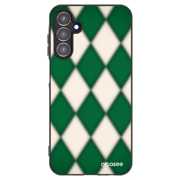 Picasee silikónový čierny obal pre Samsung Galaxy A15 A156B 5G - Emerald Diamond