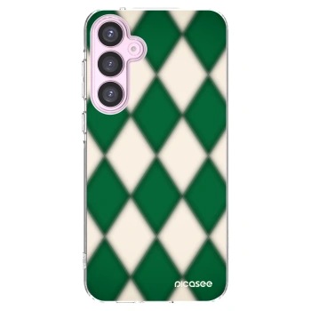 Picasee silikónový prehľadný obal pre Samsung Galaxy A55 5G A556B - Emerald Diamond