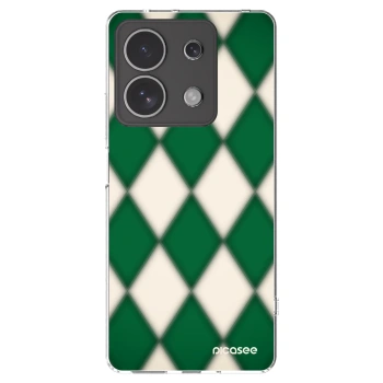 Picasee silikónový prehľadný obal pre Xiaomi Redmi Note 13 4G - Emerald Diamond