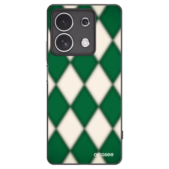 Picasee silikónový čierny obal pre Xiaomi Redmi Note 13 4G - Emerald Diamond