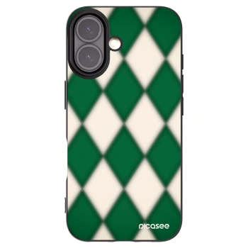 Picasee silikónový čierny obal pre Apple iPhone 16 - Emerald Diamond