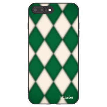 Picasee silikónový čierny obal pre Apple iPhone 7 Plus - Emerald Diamond