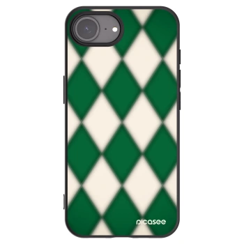 Picasee silikónový čierny obal pre Apple iPhone 16e - Emerald Diamond