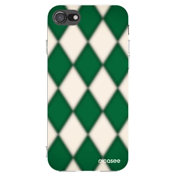 Picasee silikónový prehľadný obal pre Apple iPhone 7 - Emerald Diamond