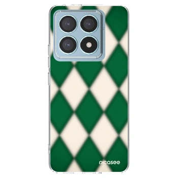 Picasee silikónový prehľadný obal pre Xiaomi 14T Pro - Emerald Diamond