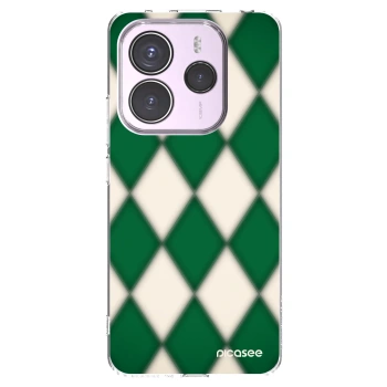 Picasee silikónový prehľadný obal pre Xiaomi Redmi Note 14 5G - Emerald Diamond