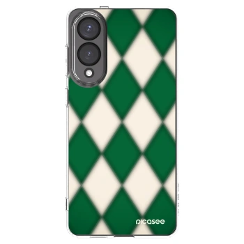 Picasee silikónový prehľadný obal pre Samsung Galaxy S25 Edge 5G - Emerald Diamond