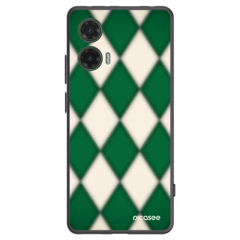 Picasee silikónový čierny obal pre Motorola Moto G35 5G - Emerald Diamond