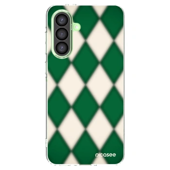 Picasee silikónový prehľadný obal pre Samsung Galaxy A26 5G A266B - Emerald Diamond