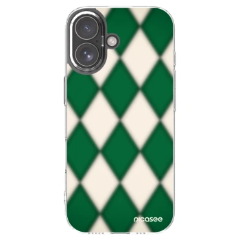 Picasee silikónový prehľadný obal pre Apple iPhone 17 - Emerald Diamond