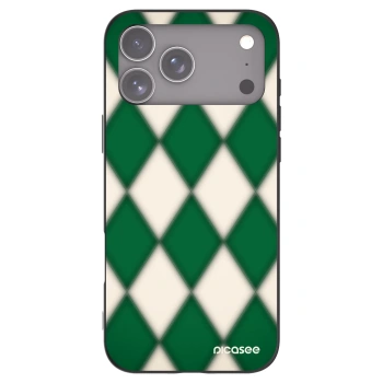 Picasee silikónový čierny obal pre Apple iPhone 17 Pro Max - Emerald Diamond
