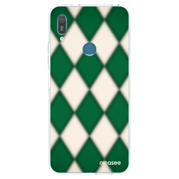 Picasee silikónový prehľadný obal pre Huawei Y6 2019 - Emerald Diamond
