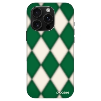 Picasee Fashion Case MagSafe pre Apple iPhone 16 Pro - Emerald Diamond