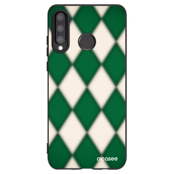 Picasee silikónový čierny obal pre Huawei P30 Lite - Emerald Diamond