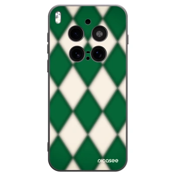 Picasee silikónový čierny obal pre Vivo X300 Pro - Emerald Diamond