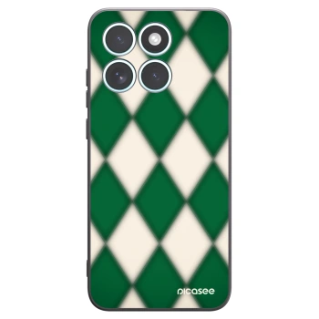 Picasee silikónový čierny obal pre Motorola Edge 70 Fusion - Emerald Diamond