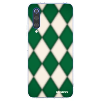 Picasee silikónový prehľadný obal pre Xiaomi Mi 9 SE - Emerald Diamond