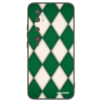 Picasee silikónový čierny obal pre Xiaomi Mi Note 10 (Pro) - Emerald Diamond