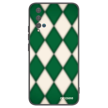 Picasee silikónový čierny obal pre Huawei Nova 5T - Emerald Diamond