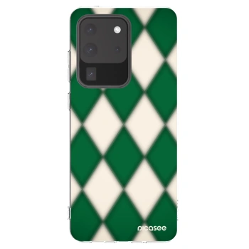 Picasee silikónový prehľadný obal pre Samsung Galaxy S20 Ultra 5G G988F - Emerald Diamond