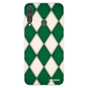 Picasee silikónový prehľadný obal pre Huawei P40 Lite E - Emerald Diamond