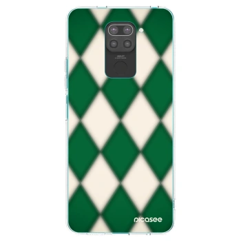 Picasee silikónový čierny obal pre Xiaomi Redmi Note 9 - Emerald Diamond