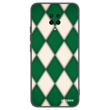 Picasee silikónový čierny obal pre Xiaomi Redmi Note 9S - Emerald Diamond