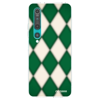 Picasee silikónový prehľadný obal pre Xiaomi Mi 10 - Emerald Diamond