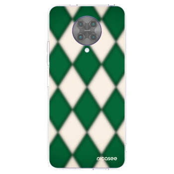Picasee silikónový prehľadný obal pre Xiaomi Poco F2 Pro - Emerald Diamond
