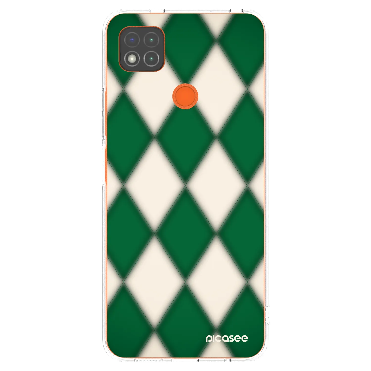 Picasee silikónový prehľadný obal pre Xiaomi Redmi 9C - Emerald Diamond