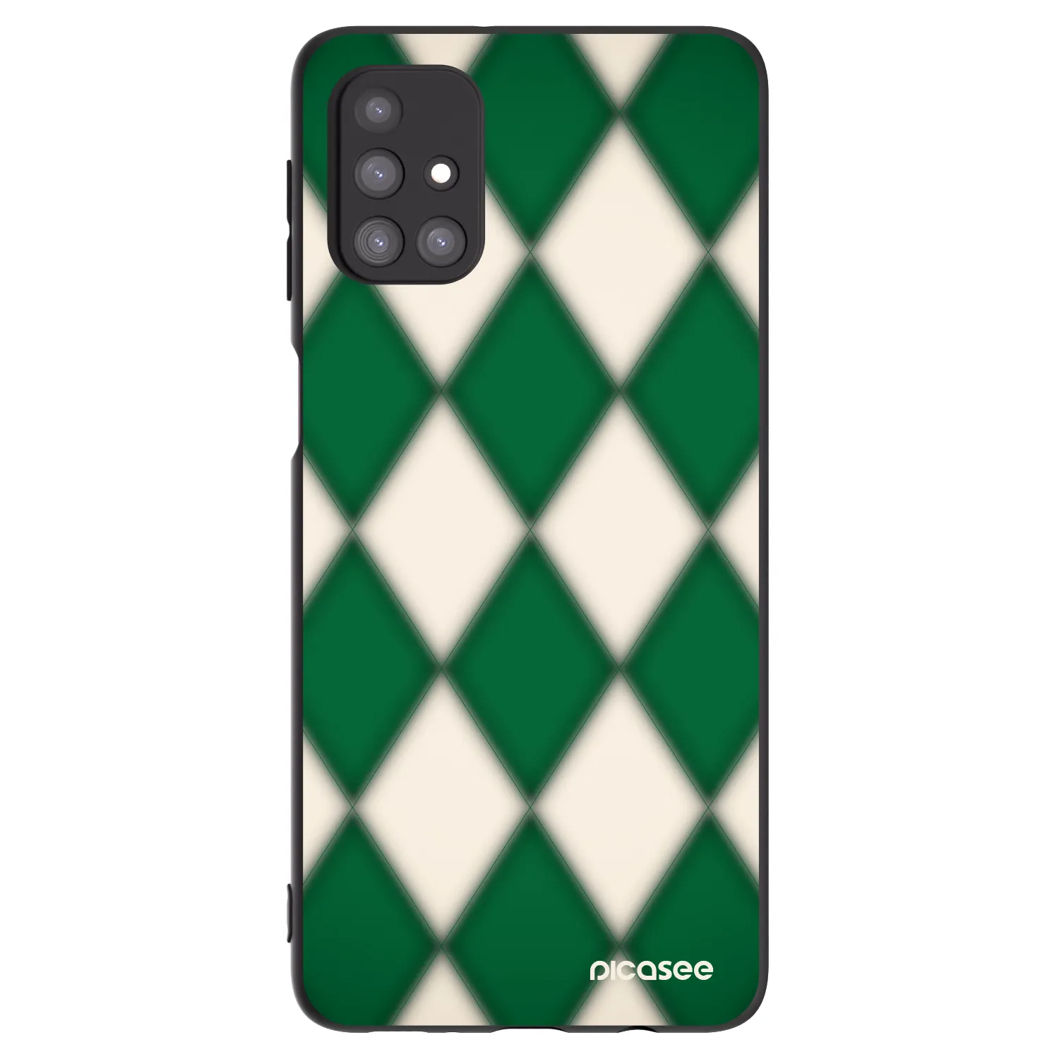 Picasee silikónový čierny obal pre Samsung Galaxy M31s - Emerald Diamond