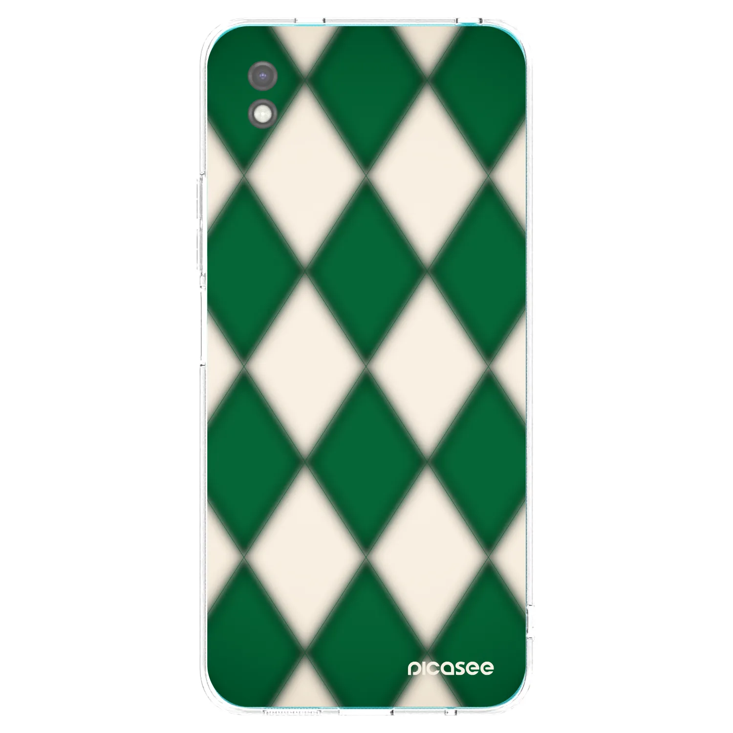 Picasee silikónový čierny obal pre Xiaomi Redmi 9A - Emerald Diamond