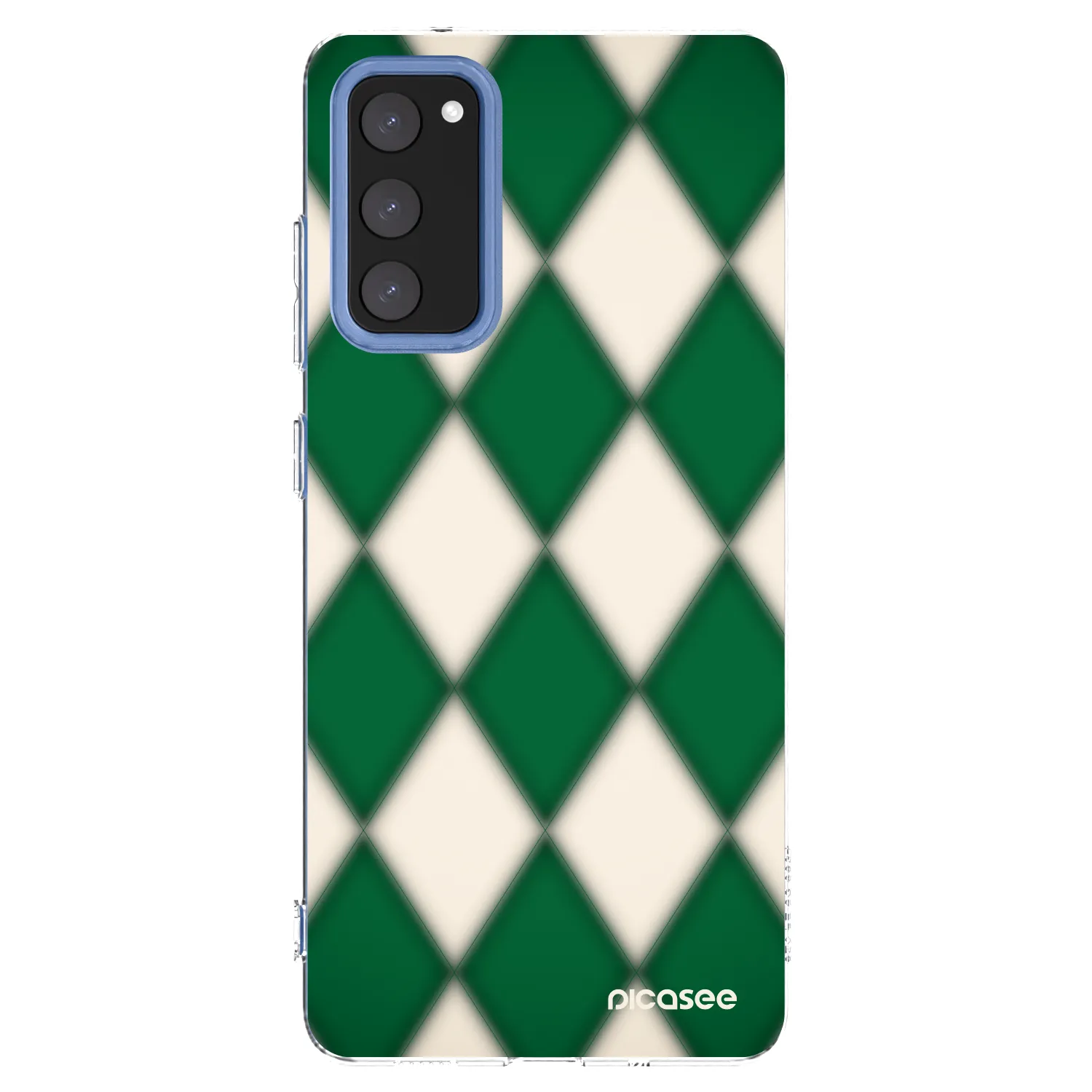 Picasee silikónový prehľadný obal pre Samsung Galaxy S20 FE - Emerald Diamond