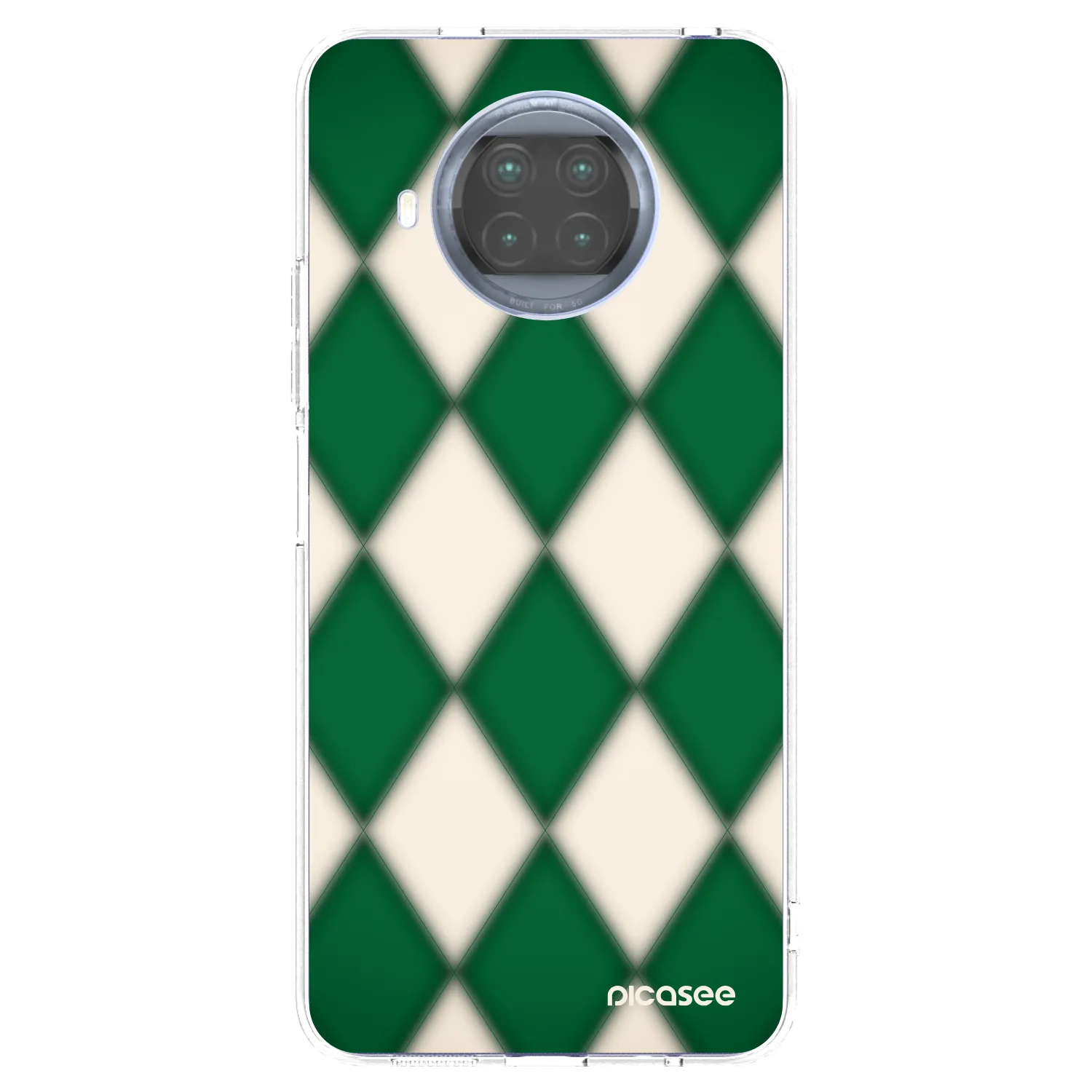 Picasee silikónový prehľadný obal pre Xiaomi Mi 10T Lite - Emerald Diamond