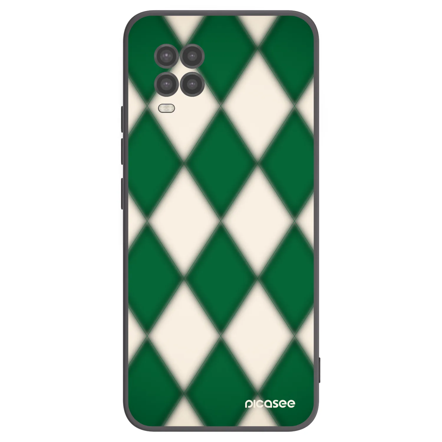 Picasee silikónový čierny obal pre Xiaomi Mi 10 Lite - Emerald Diamond