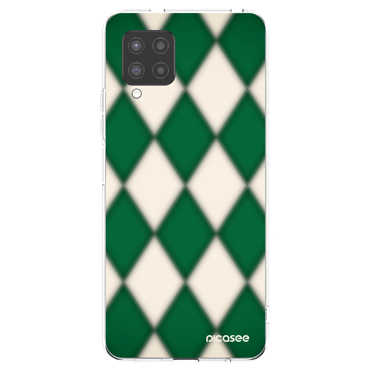 Picasee silikónový prehľadný obal pre Samsung Galaxy A42 A426B - Emerald Diamond