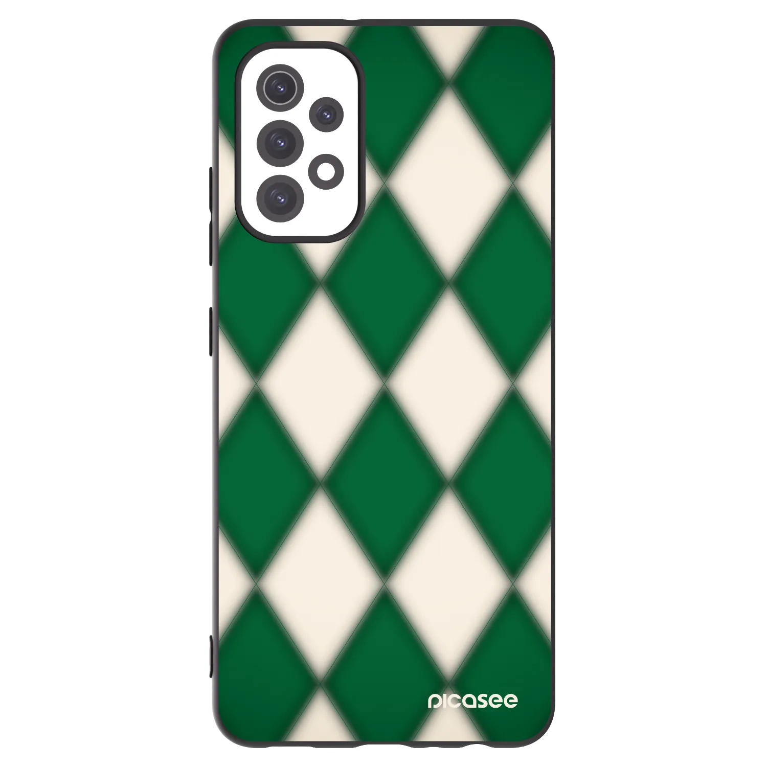Picasee silikónový čierny obal pre Samsung Galaxy A32 5G A326B - Emerald Diamond