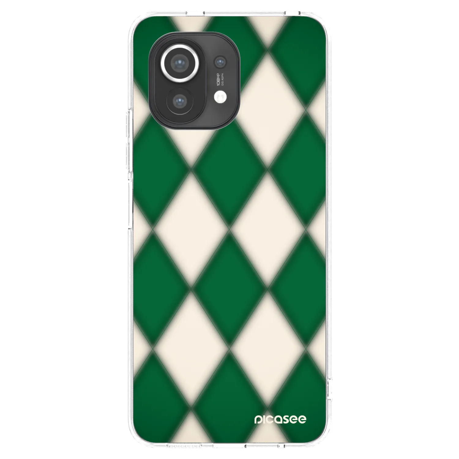 Picasee silikónový prehľadný obal pre Xiaomi Mi 11 - Emerald Diamond
