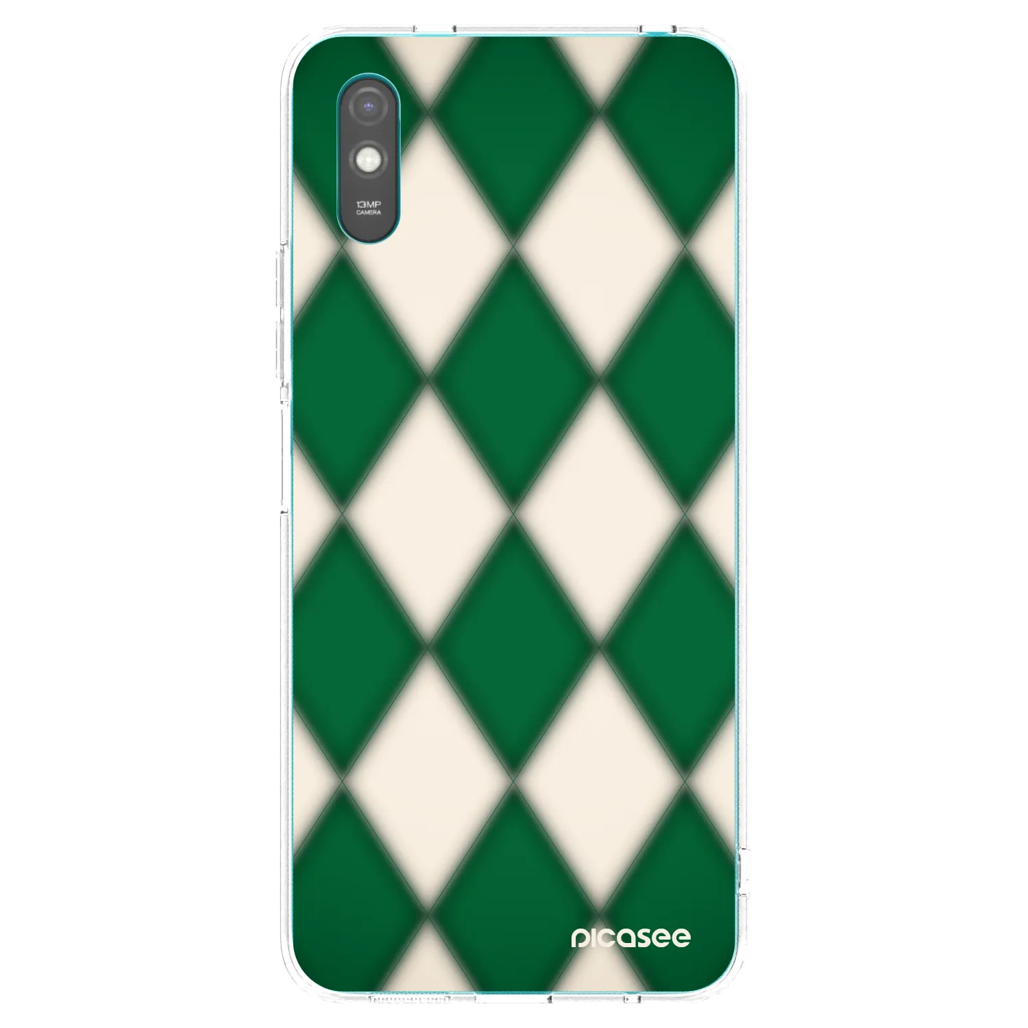 Picasee silikónový prehľadný obal pre Xiaomi Redmi 9AT - Emerald Diamond