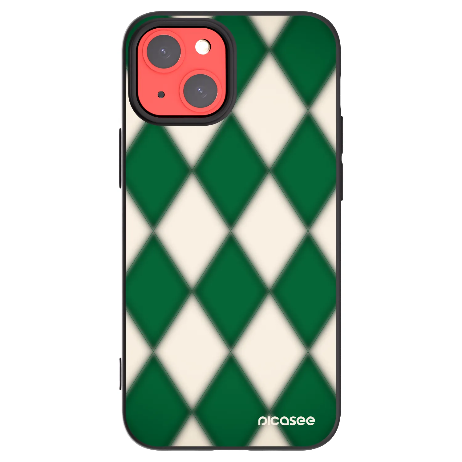 Picasee silikónový čierny obal pre Apple iPhone 13 mini - Emerald Diamond