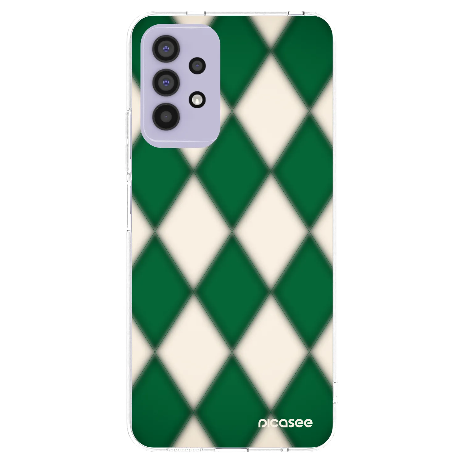Picasee silikónový prehľadný obal pre Samsung Galaxy A32 4G SM-A325F - Emerald Diamond